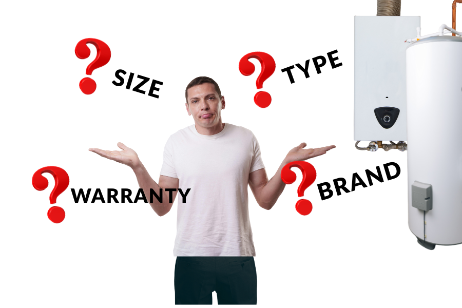 How to know which water heater to choose