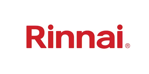 Rinnai tankless water heater brand logo