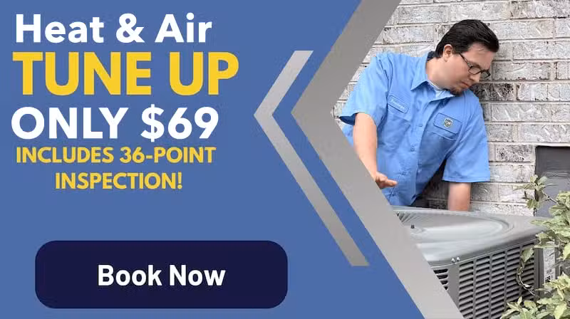 Heat & Air Tune Up for $69 only including 36-Point inspection by CW Service Pros