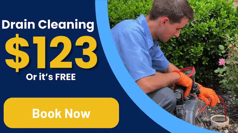 $123 or free drain cleaning offer by CW Service Pros