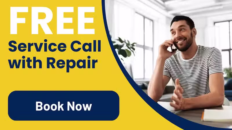 Free service call with repair offer from CW Service Pros