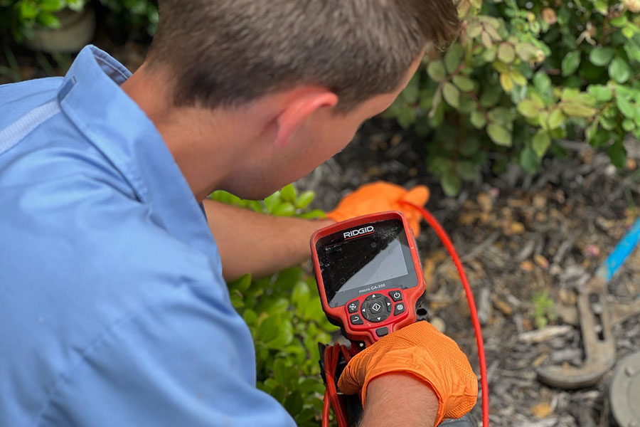 Water leak detection service in Lewisville