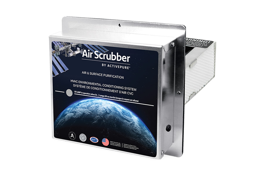 Air scrubber system installed for improved indoor air quality