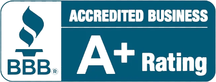BBB Accredited Business badge A+ rating