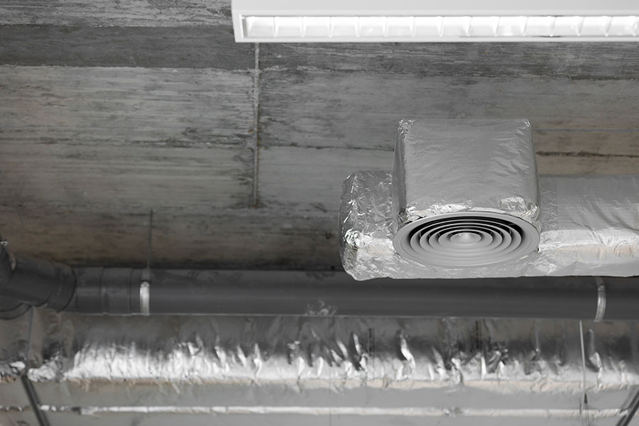 HVAC ventilation ductwork