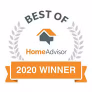 Best of Home Advisor 2020 winner