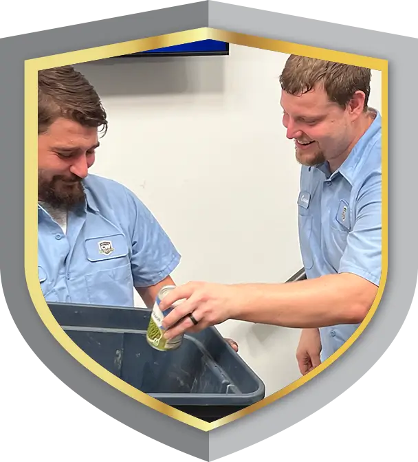 CW Service Pros employees participating in community support