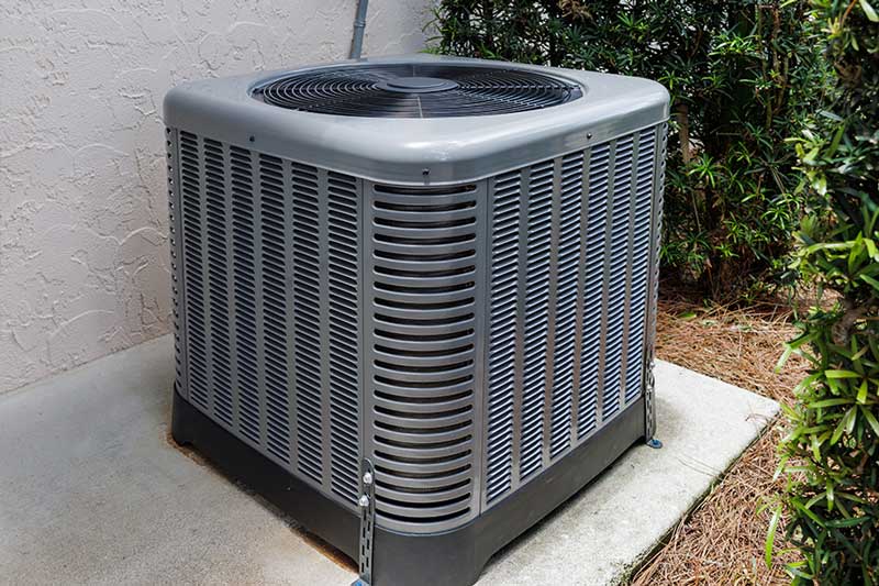 AC replacement needed for aging outdoor condenser unit in Lewisville TX