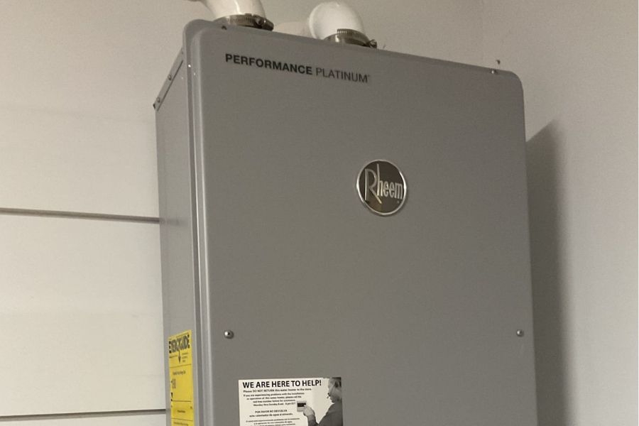 Rheem tankless water heater