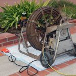 Drain auger machine used for stubborn blockage removal in Carrollton, TX